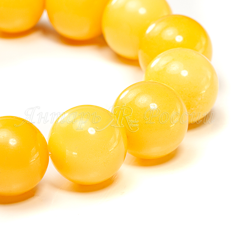 Браслет янтарь